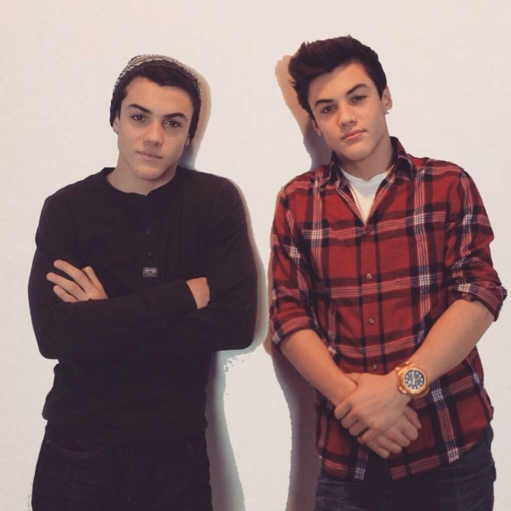 The boys on New Years!. The Dolan Twins❤. Twins