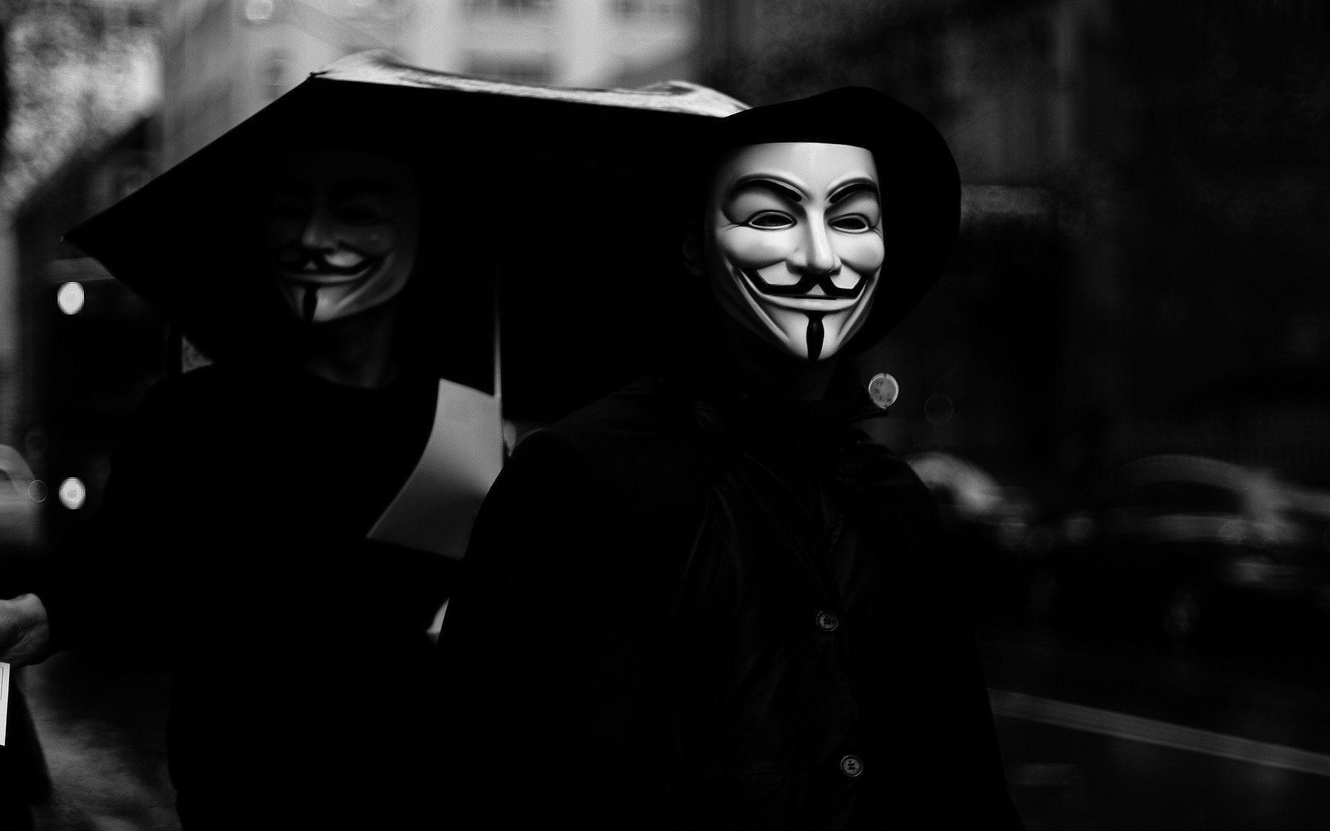 anonymous smiles anonymous mask HD wallpaper