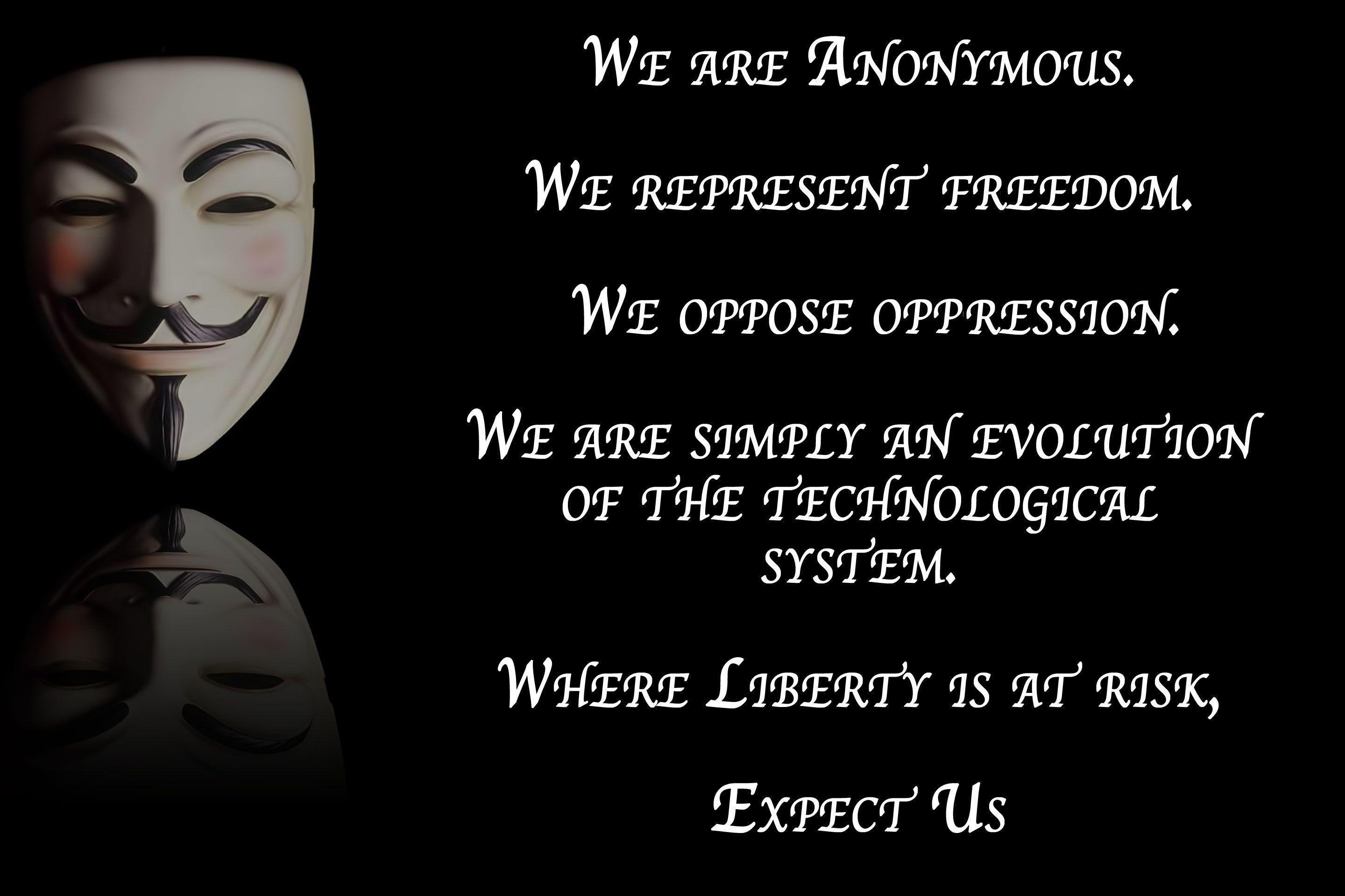 Anonymous цитаты