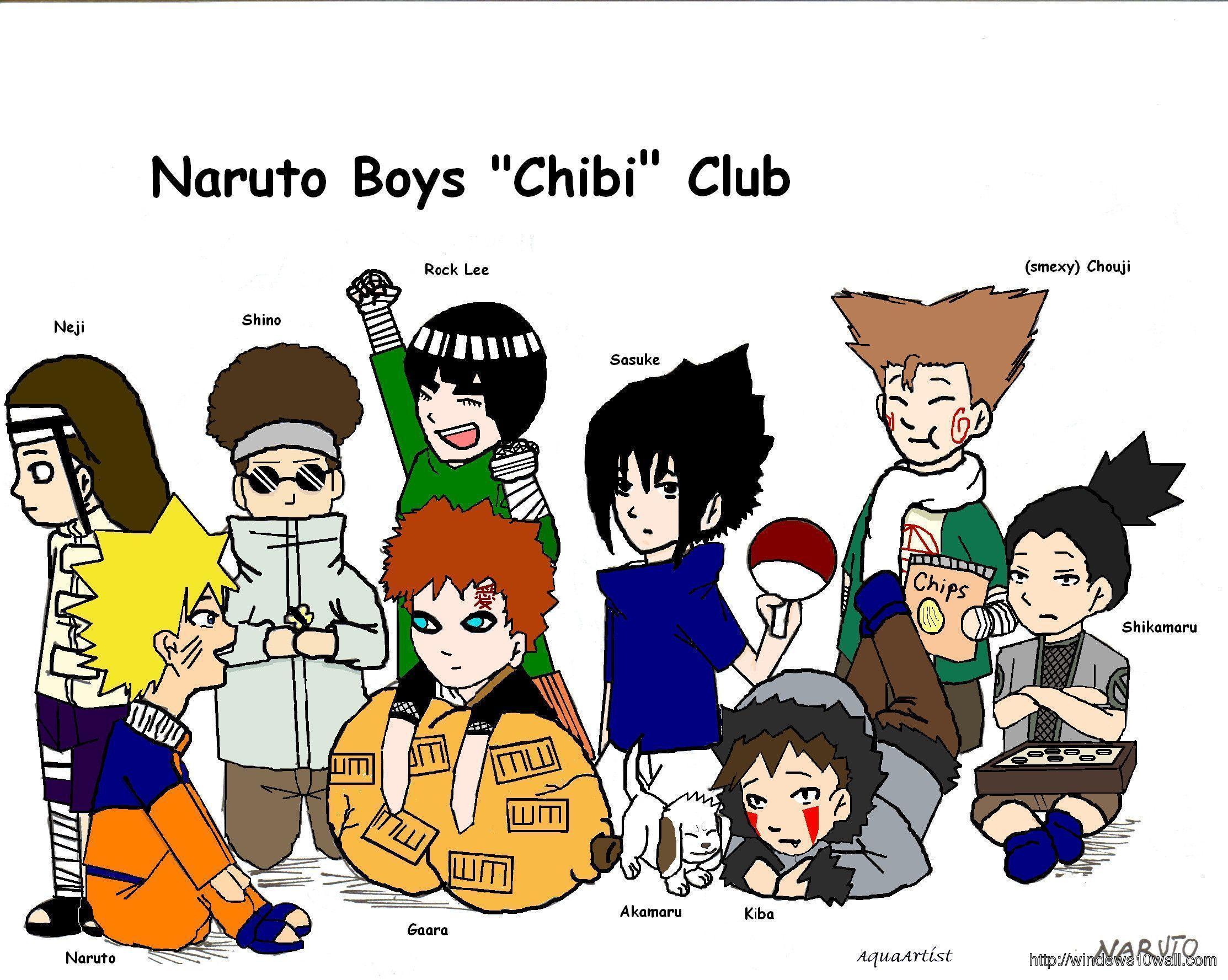 Movie Wallpaper, Buzpost.com, Chibi Naruto Wallpaper