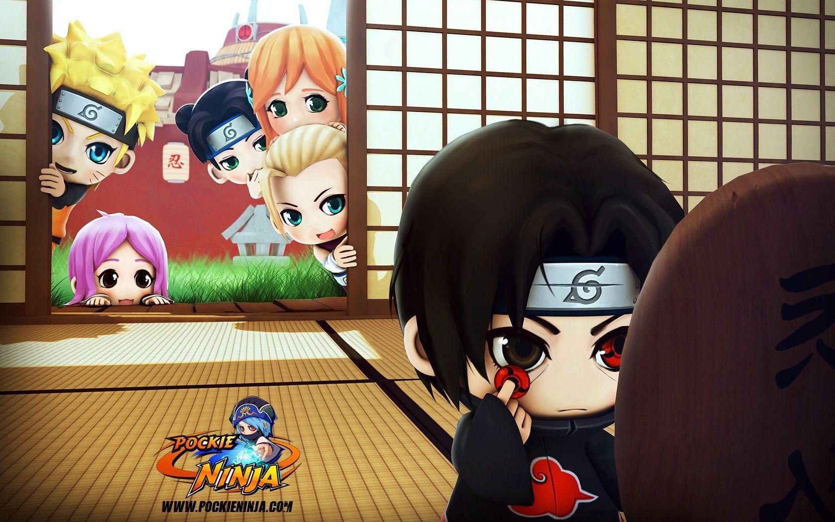 Background For Chibi Naruto Wallpaper Background