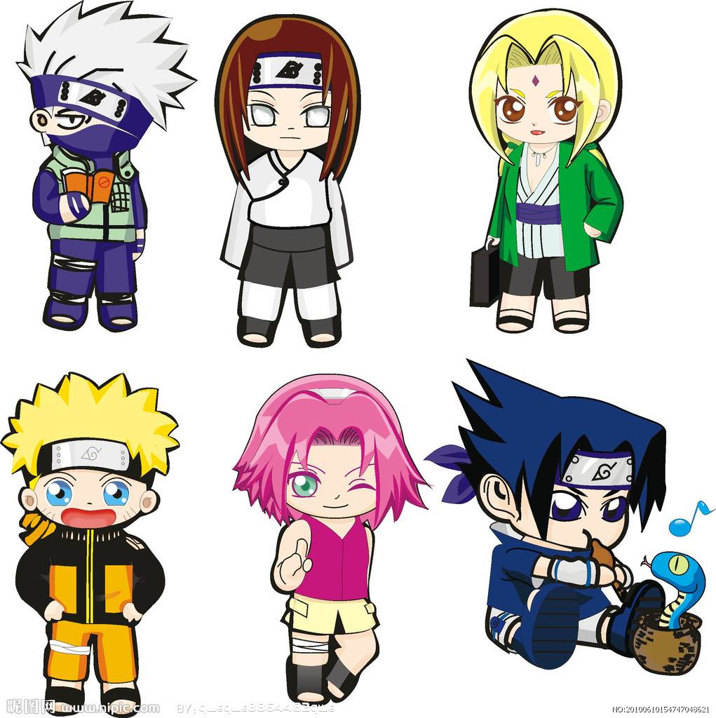 Cute chibi Naruto characters. Chibi. Naruto