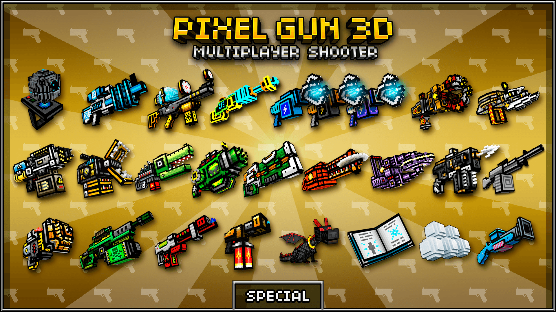 Pixel Gun 3D weapon for a special case! What
