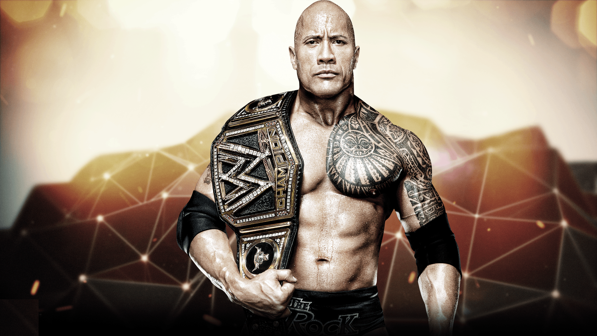 WWE The Rock HD Wallpaper HD Image