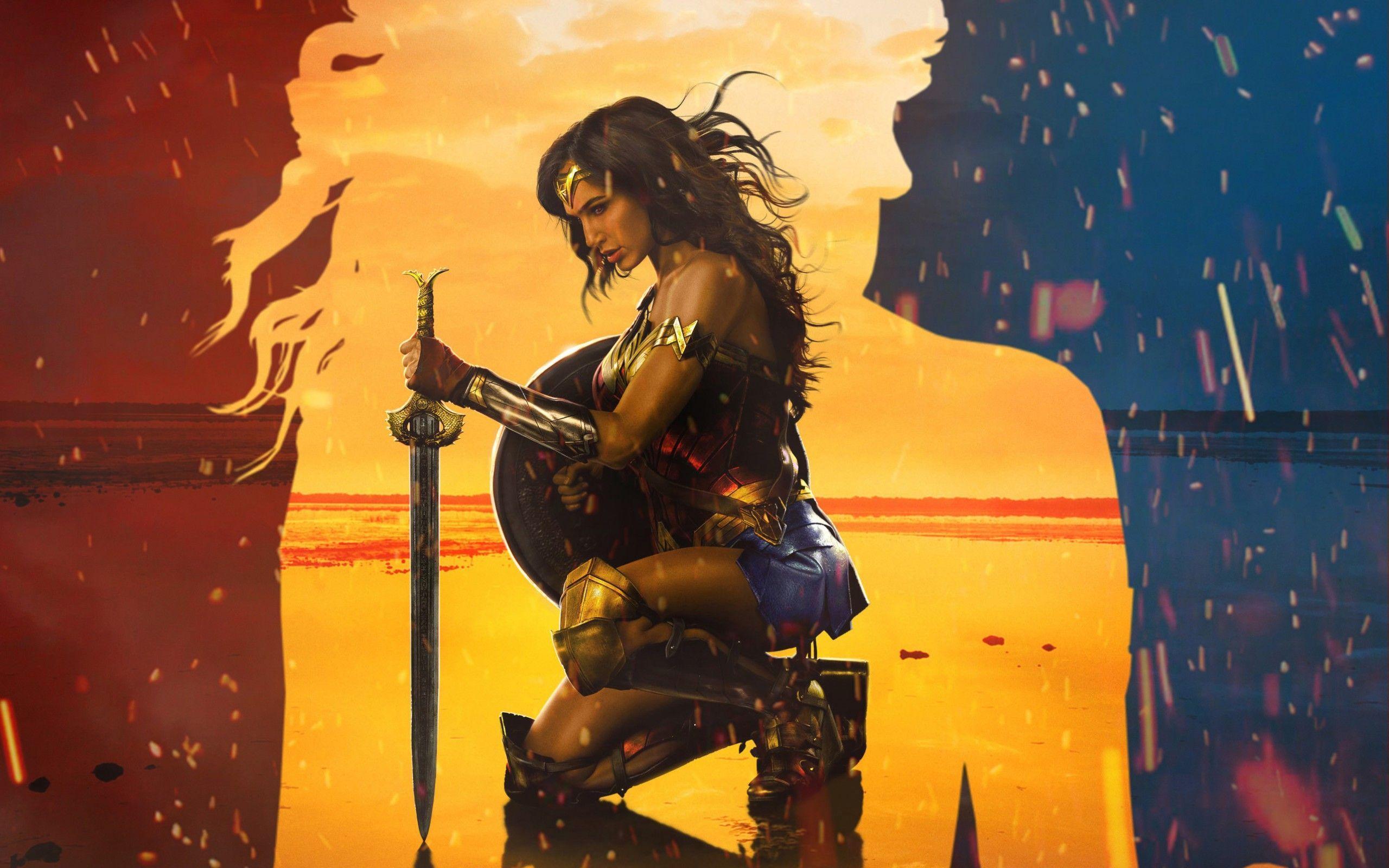 Wallpaper Wonder Woman, HD, Movies