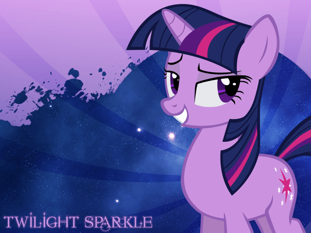 Twilight Sparkle explosion wallpaper