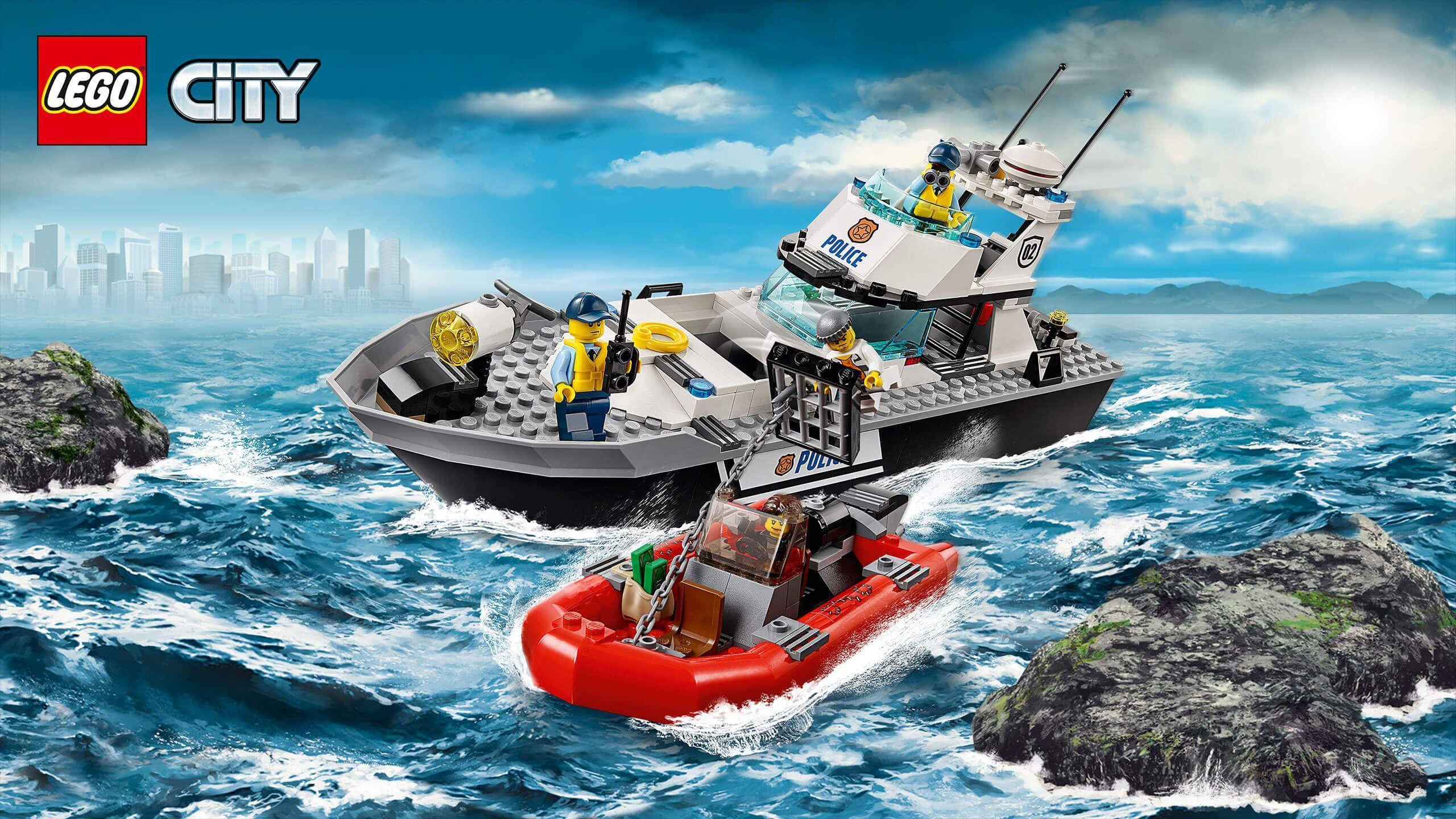 Police Patrol Boat® City Activities LEGO.com