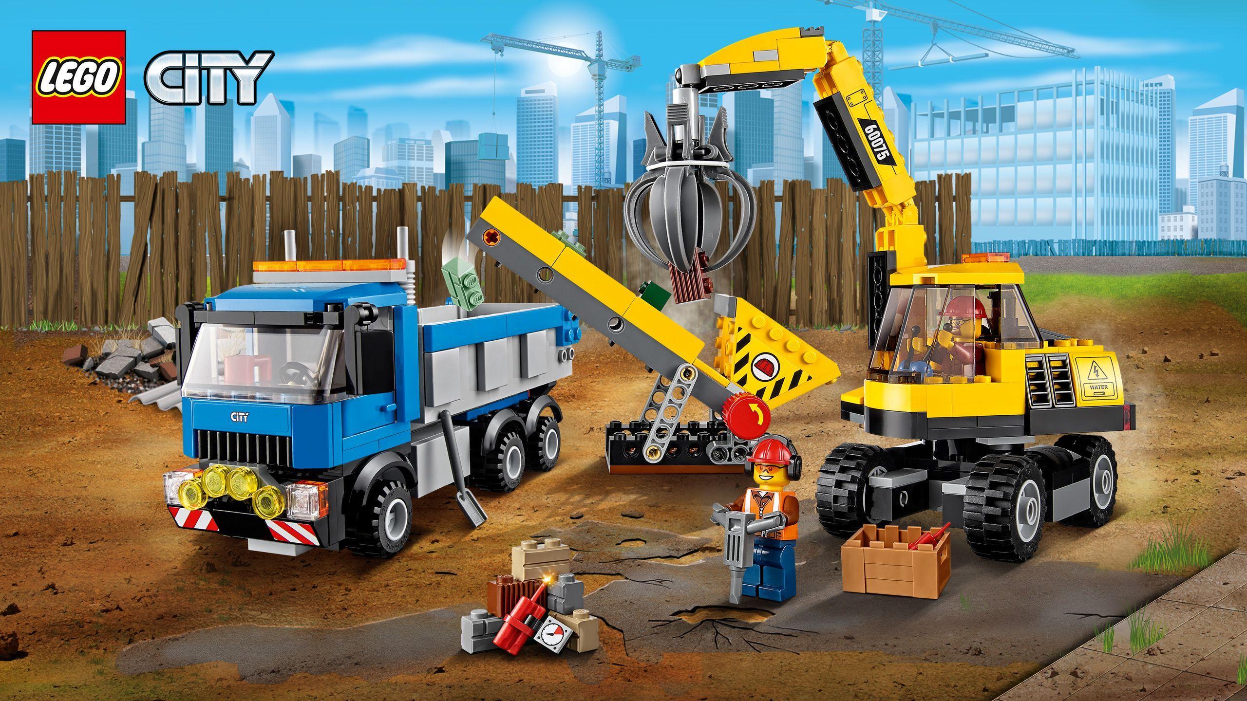 Excavator and Truck® City Activities