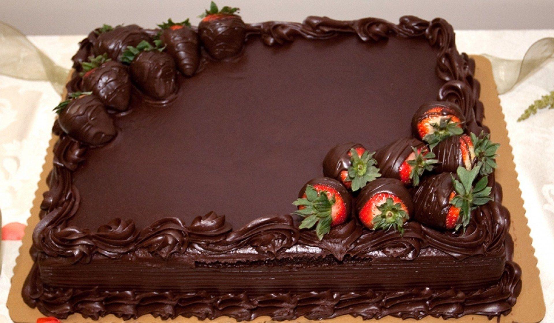 Front View Of Sweet Chocolate Cake Photo | JPG Free Download - Pikbest