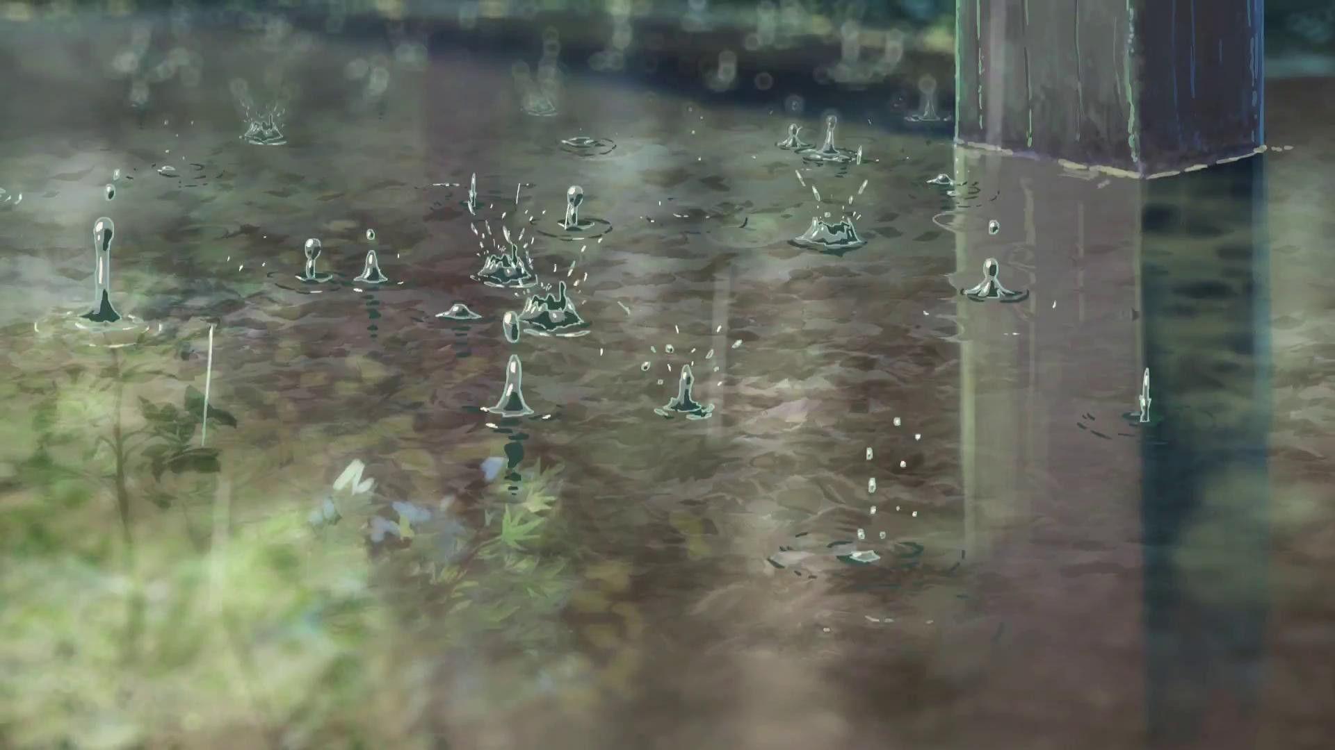 water, Makoto Shinkai, water drops, splashes, The Garden of Words wallpaper
