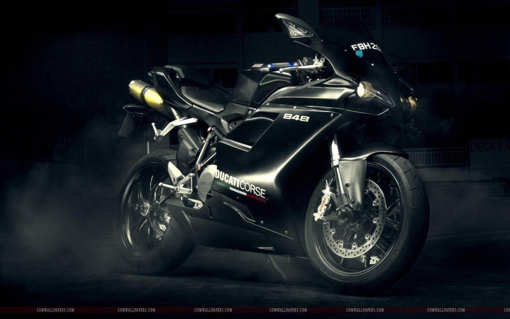 Ducati 848 Evo HD Wallpaper. Motorcycles HD Wallpaper