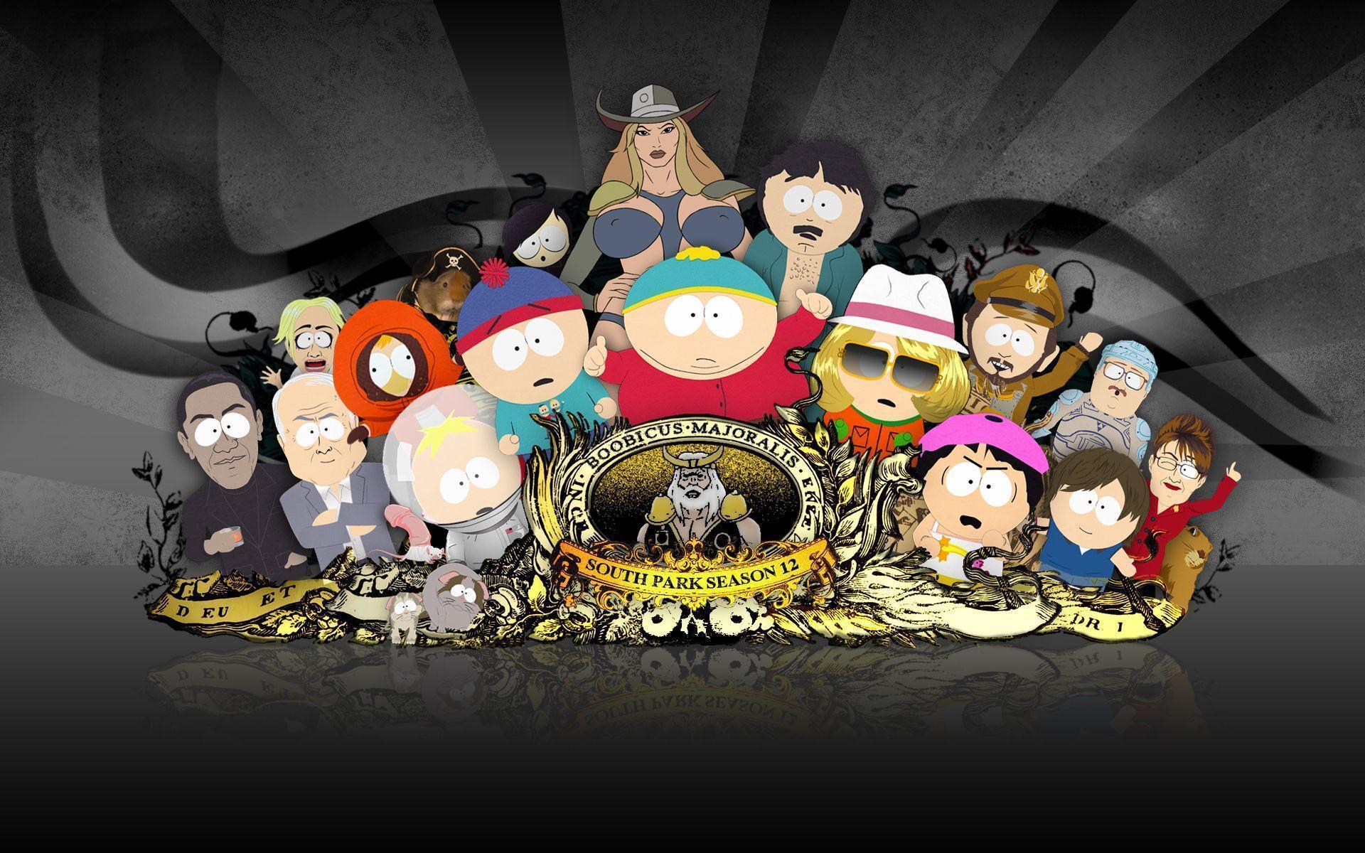 TV, South Park, Eric Cartman, Stan Marsh, Kenny McCormick, Kyle