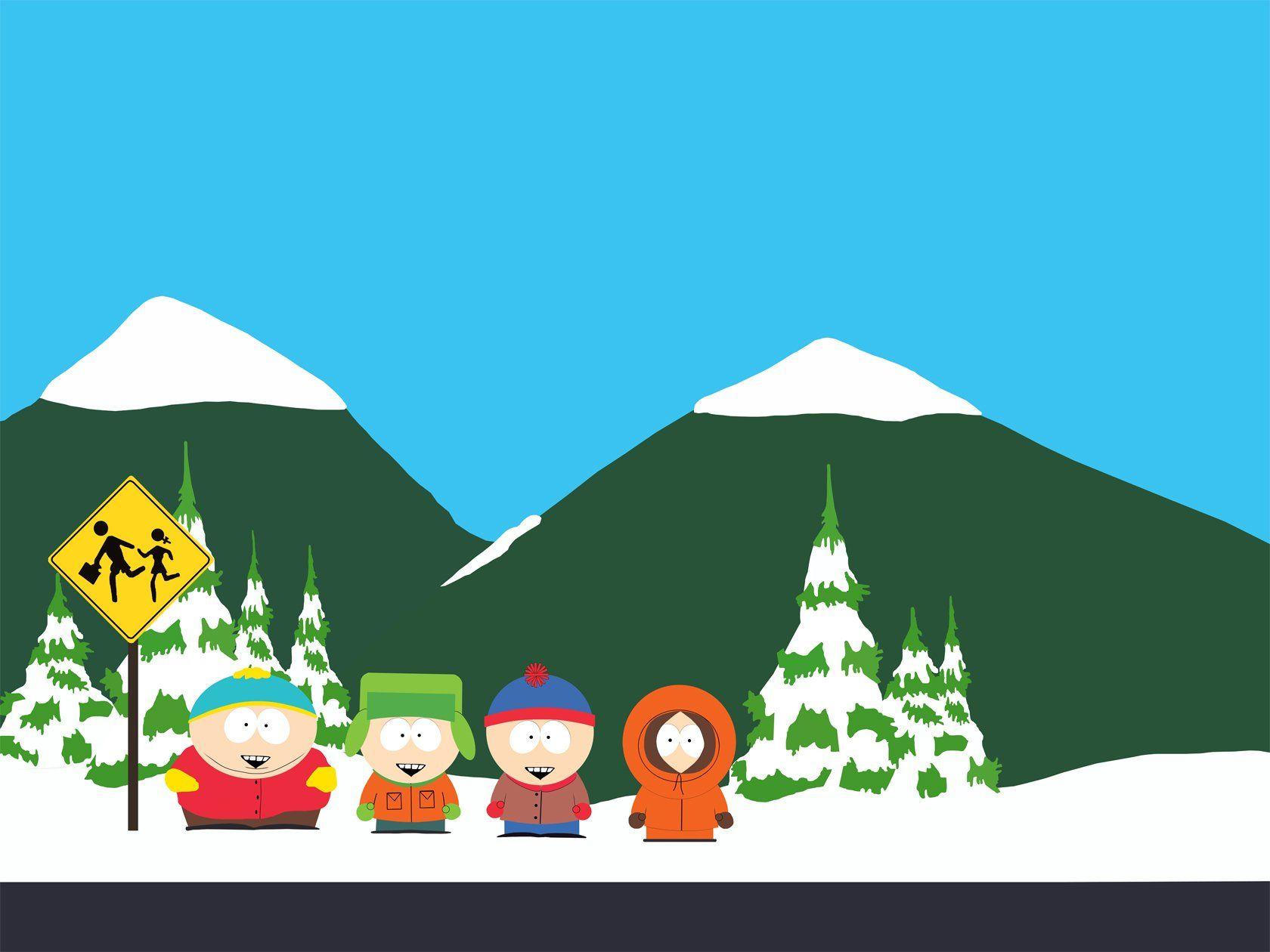 South Park Wall Paper