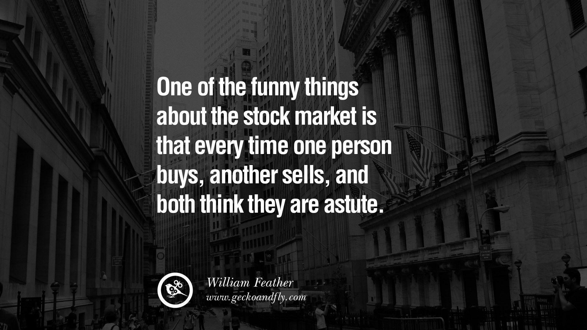 Inspiring Stock Market Investment Quotes