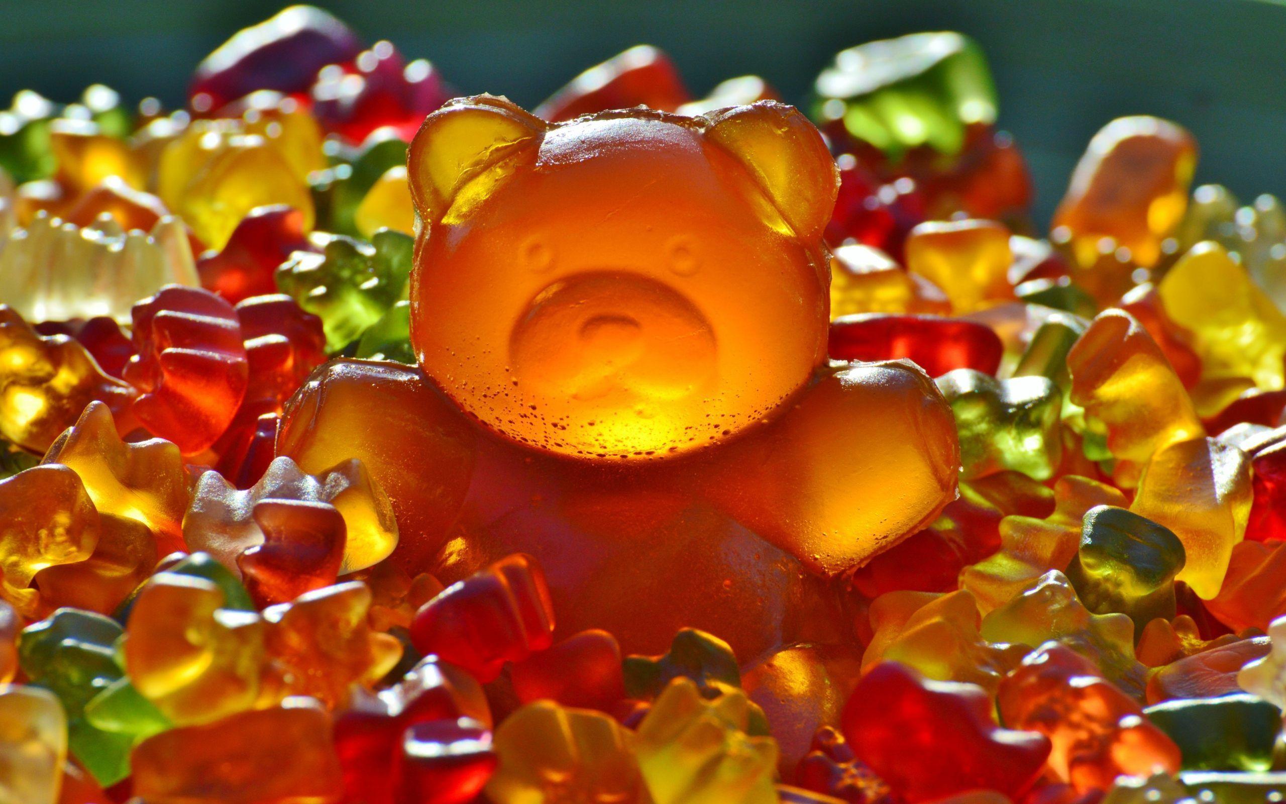 Candy Gummy Bears Wallpaper Background 59015 2560x1600px