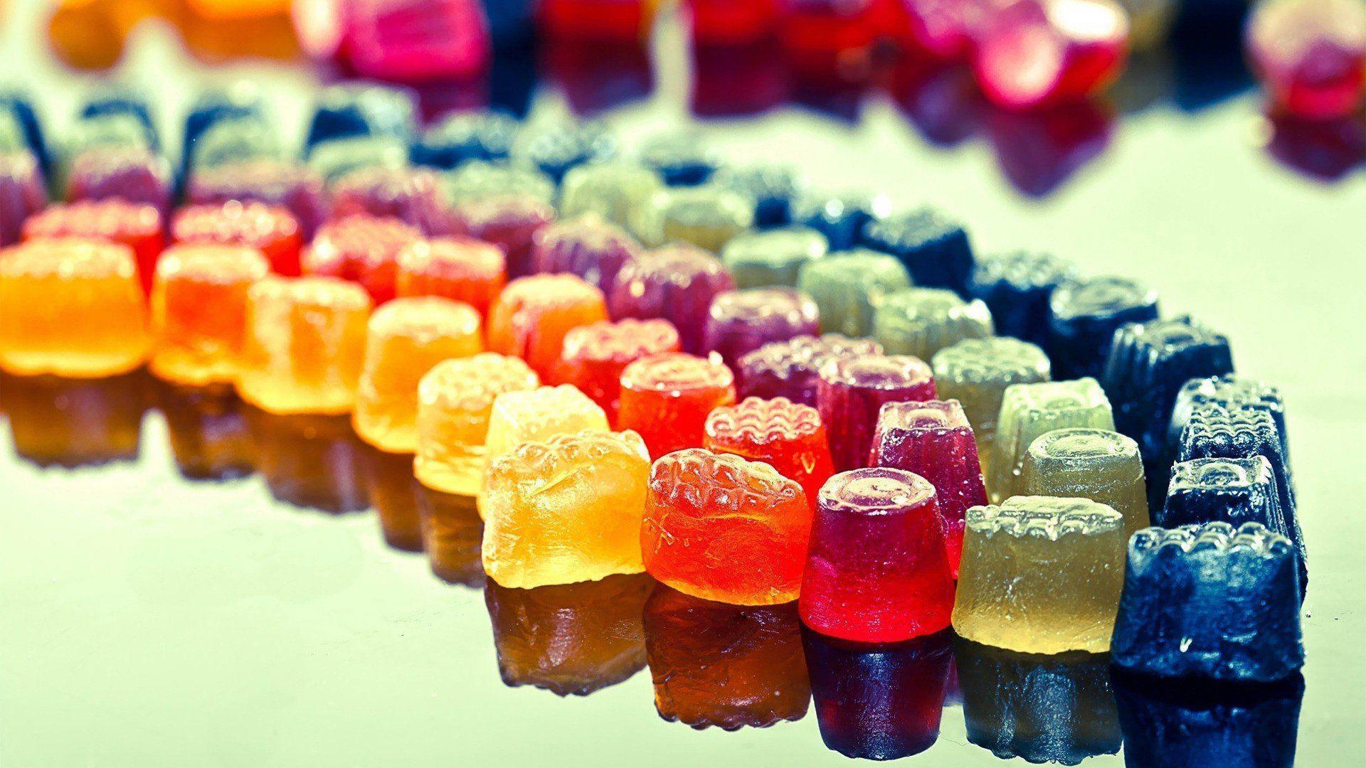 Gummy Bears Jelly Colorful Photography Simple