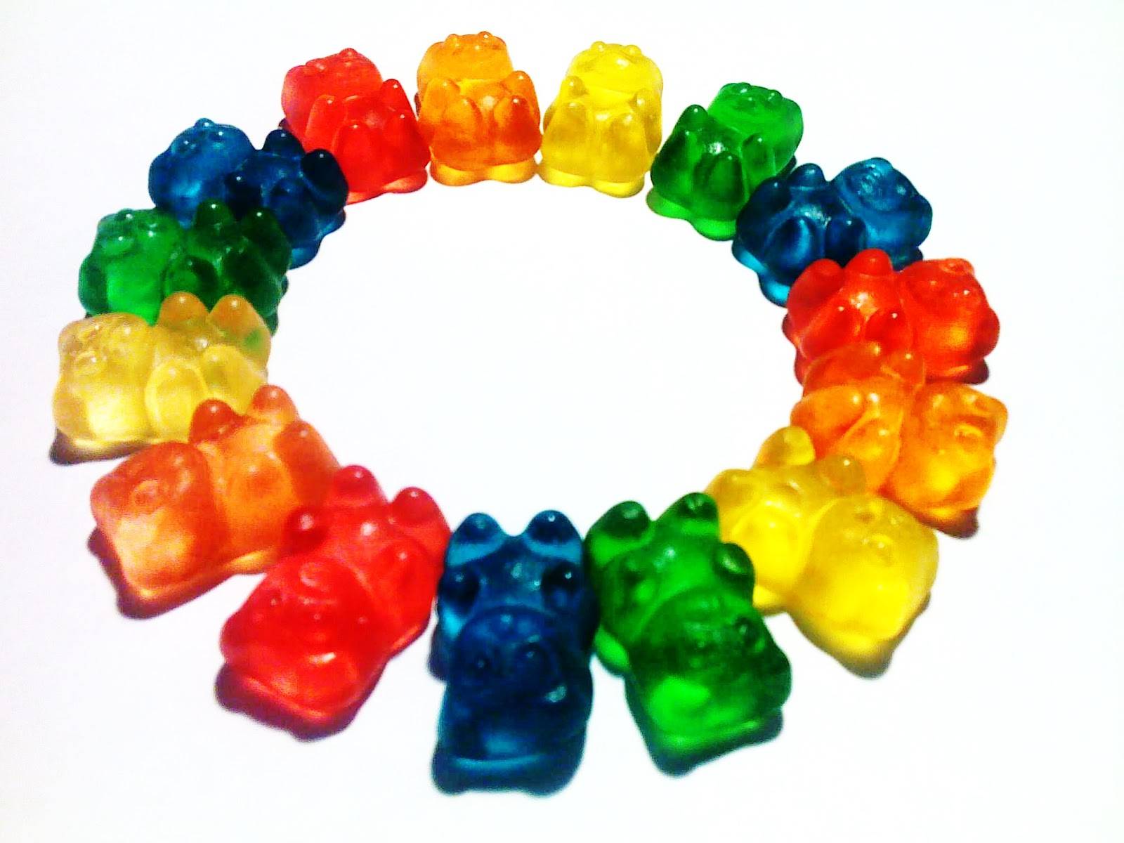 Rainbow Gummy Bear Wallpaper