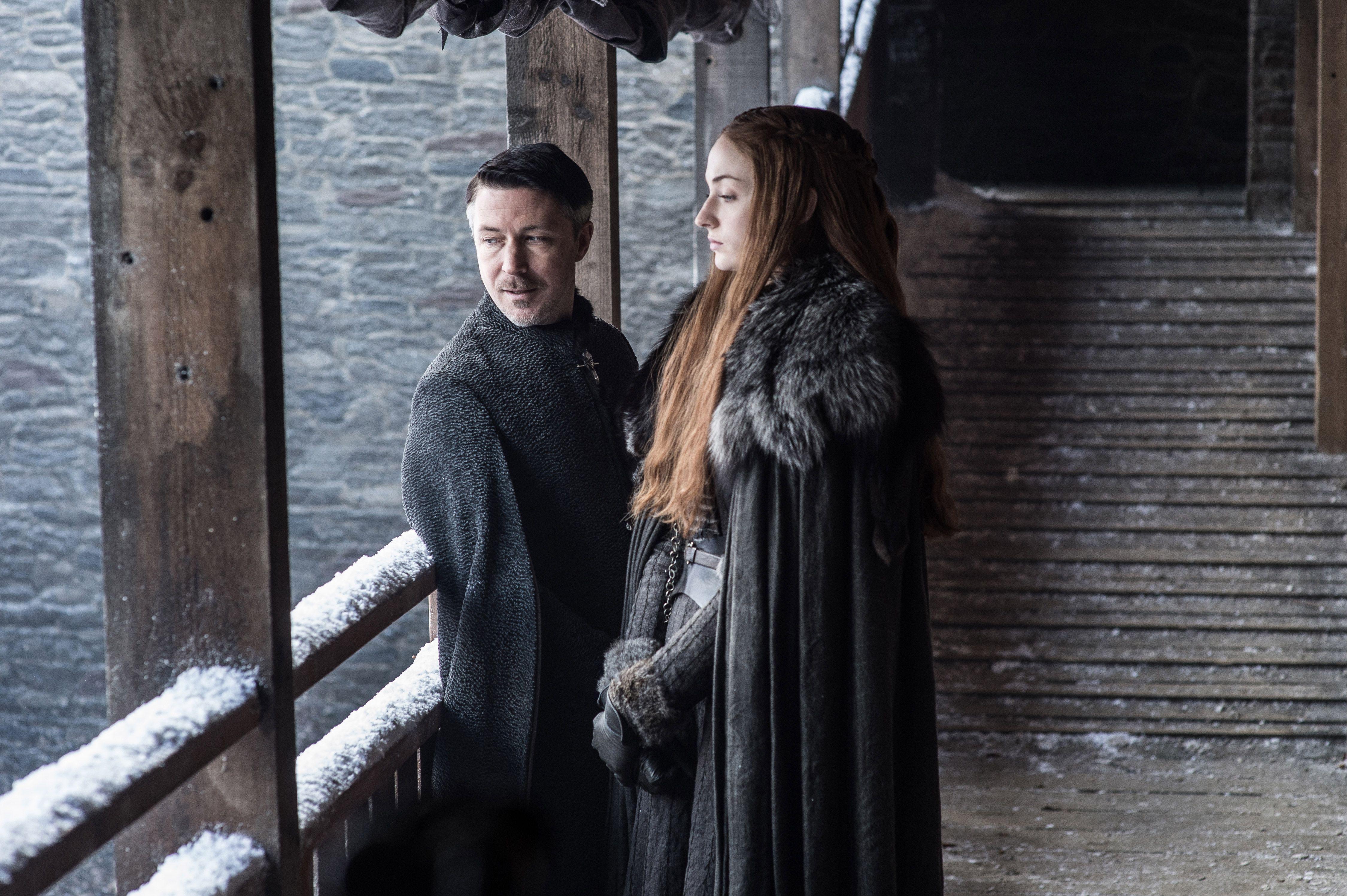 Littlefinger And Sansa Stark Game Of Thrones Season 7. Tv Shows