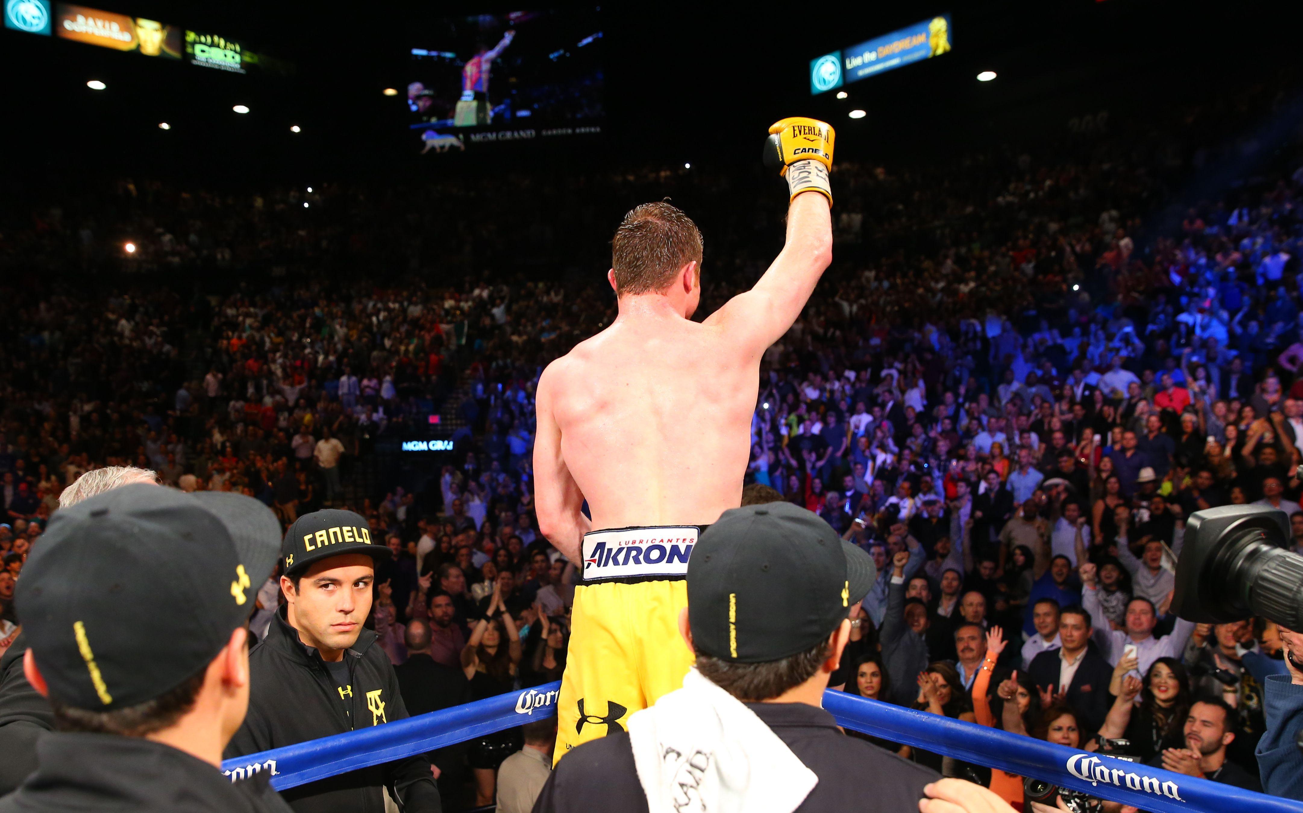 Video Photos Target Practice: Canelo Dismantles Angulo. Beats