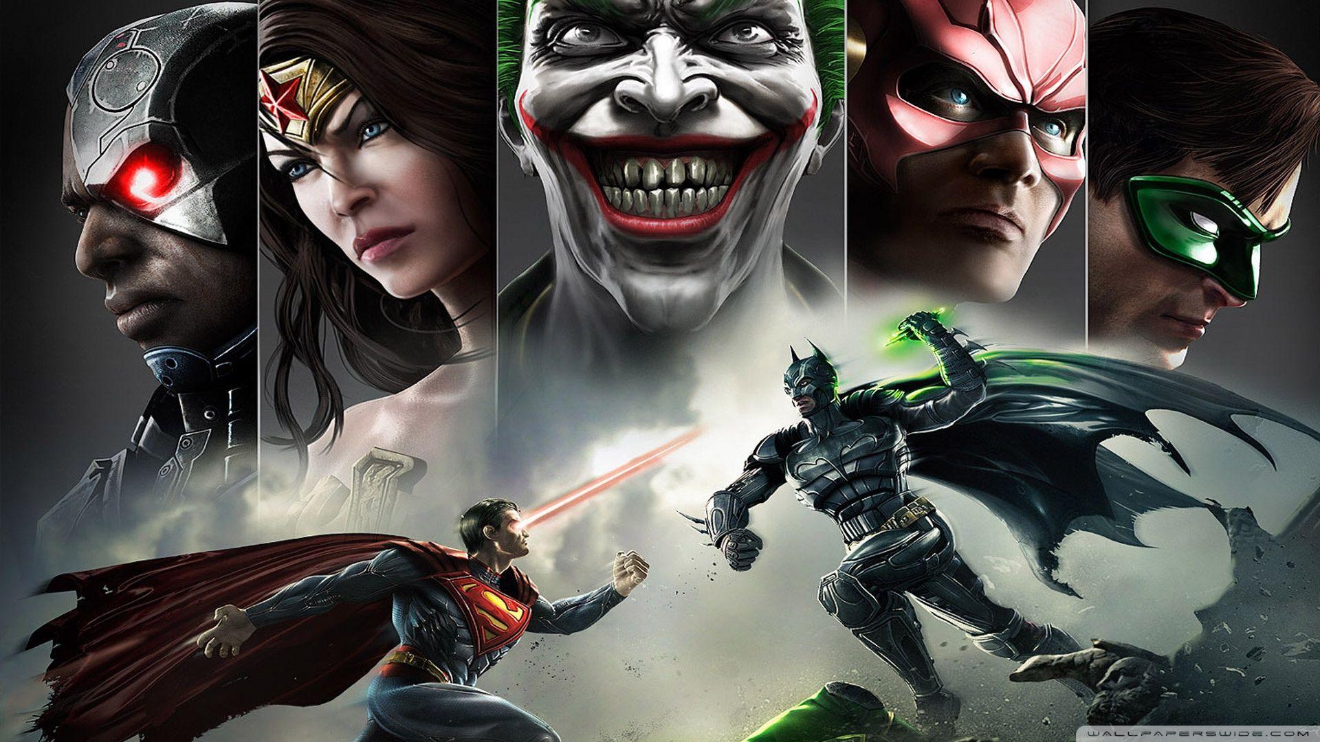 Injustice Superman vs Batman ❤ 4K HD Desktop Wallpaper for 4K Ultra