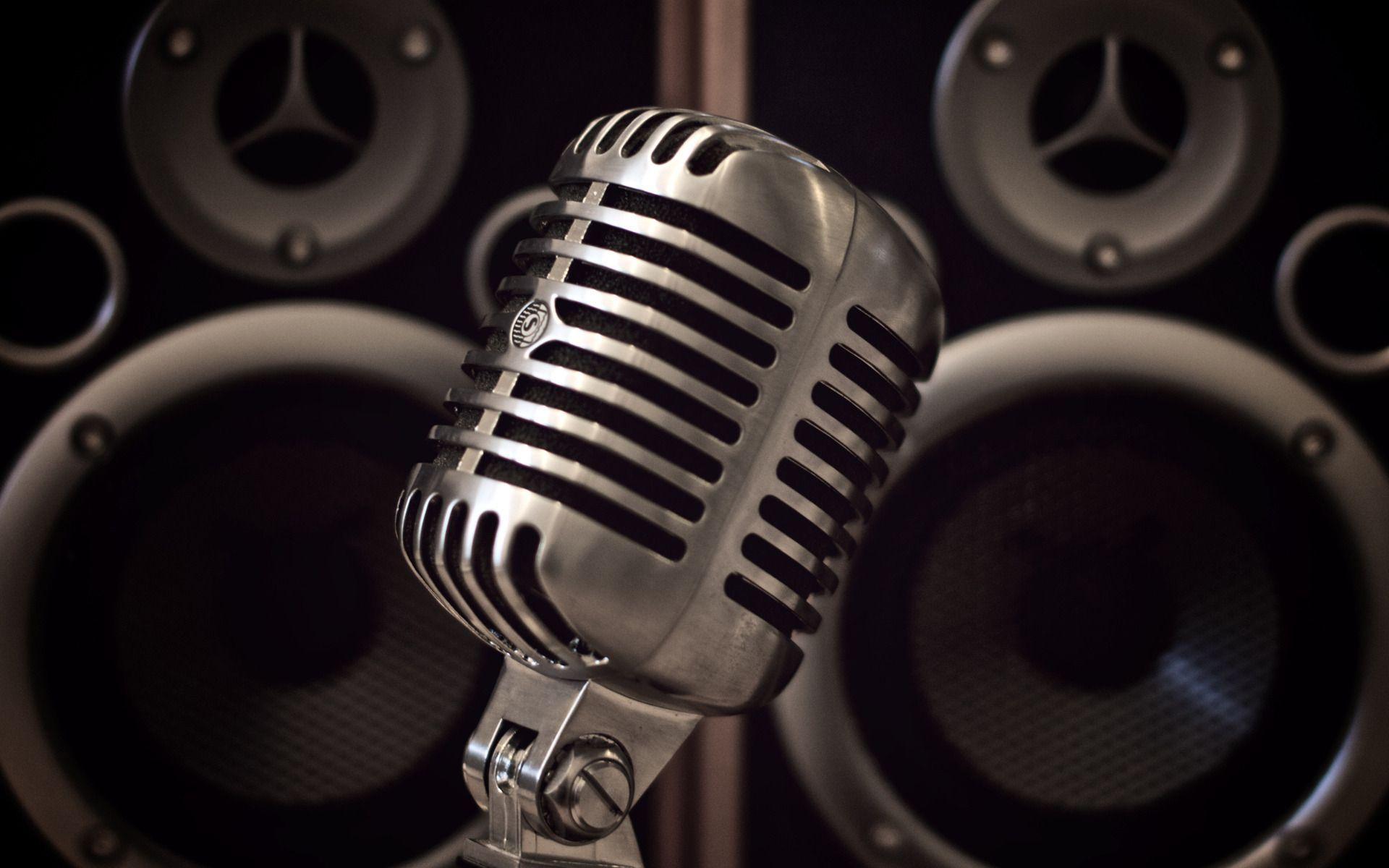 Gallery For > Microphone Wallpaper