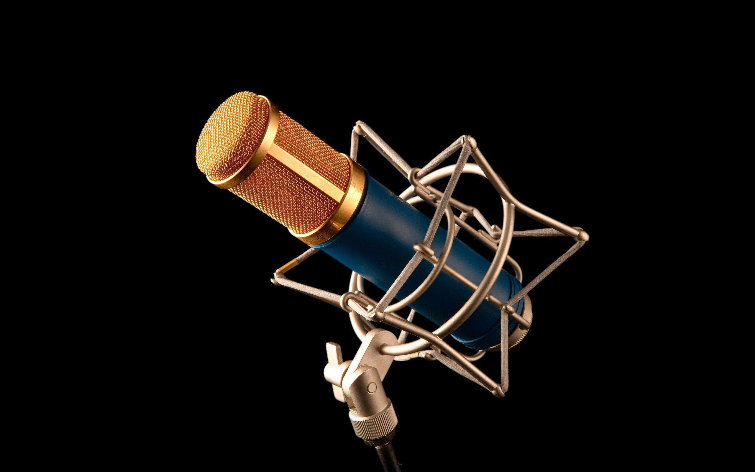 High Quality Microphone Wallpaper. Full HD Picture