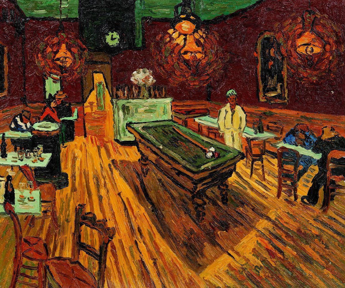 Vincent Van Gogh, The Night Cafe Painted Oil Painting