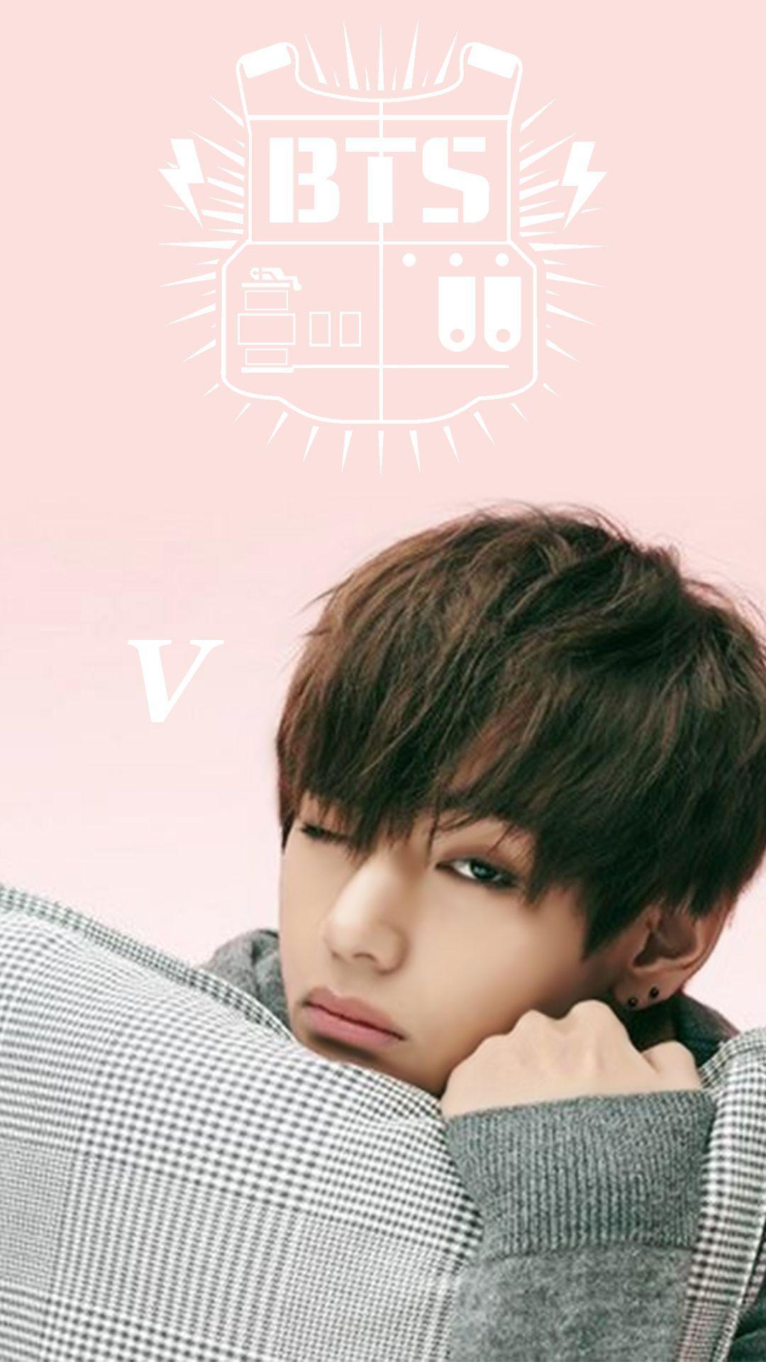 Free Samsung Galaxy s5 phone wallpaper of V from BTS. BTS