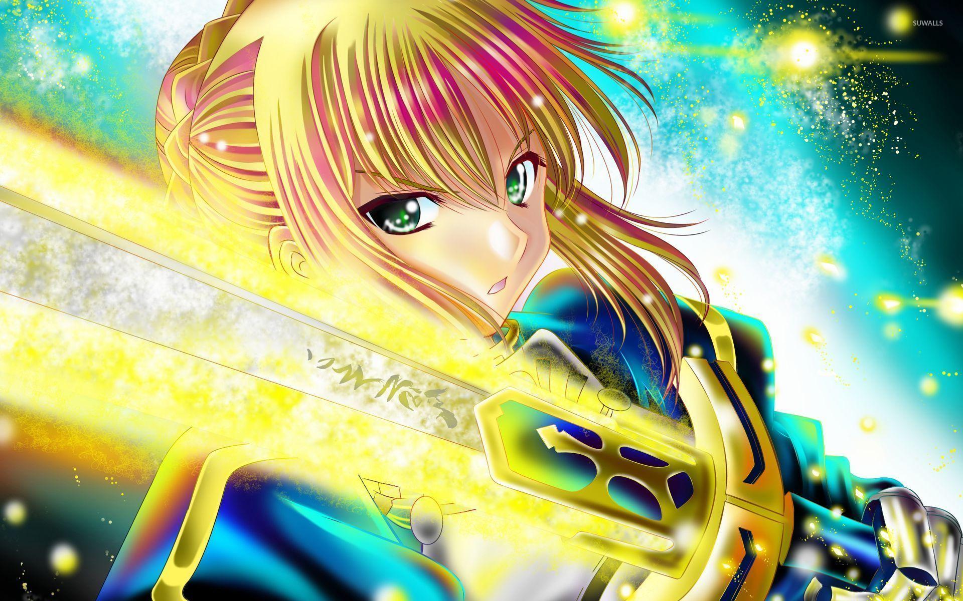 Saber In Fate Stay Night Wallpaper Wallpaper