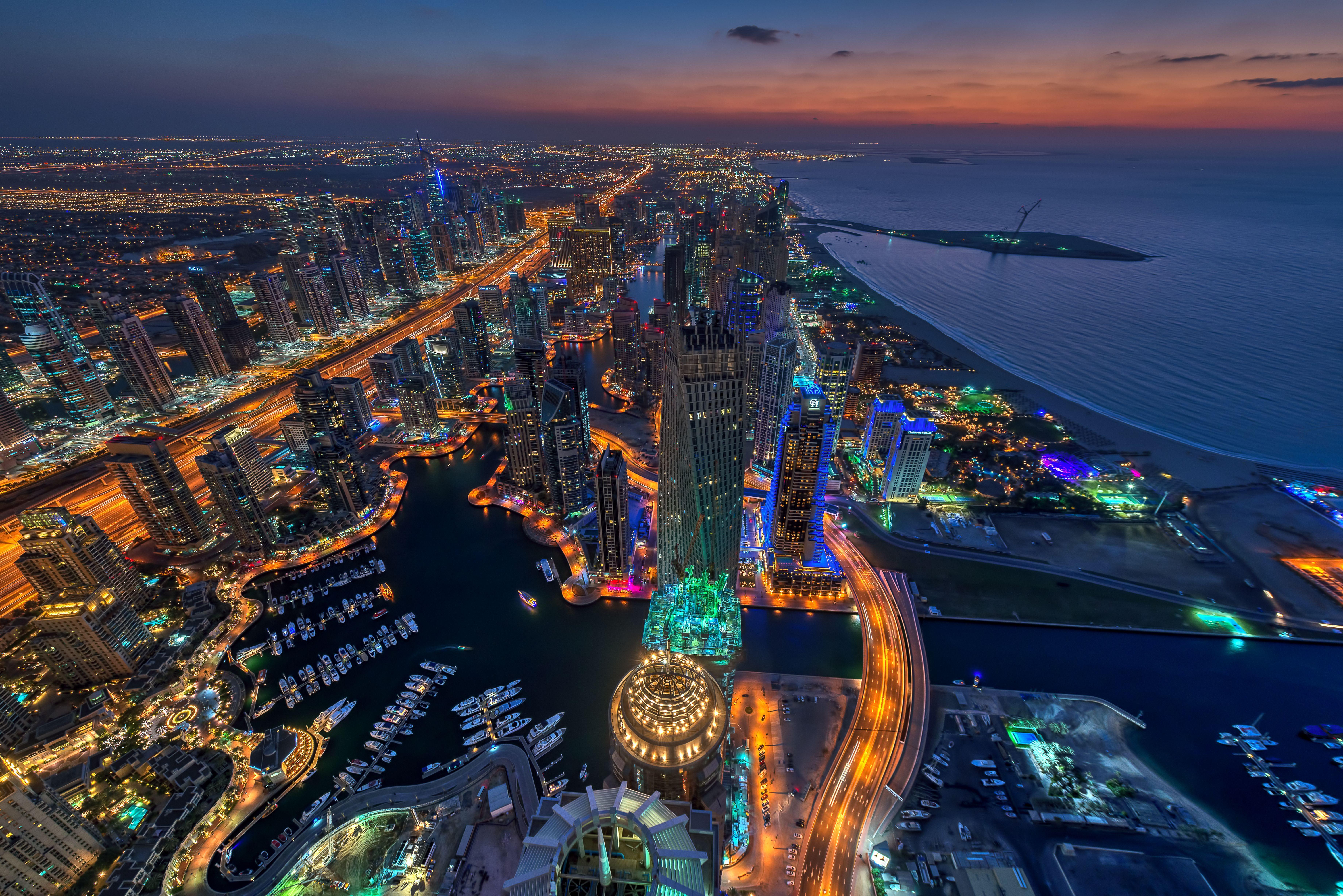 Dubai Marina HD Wallpaper