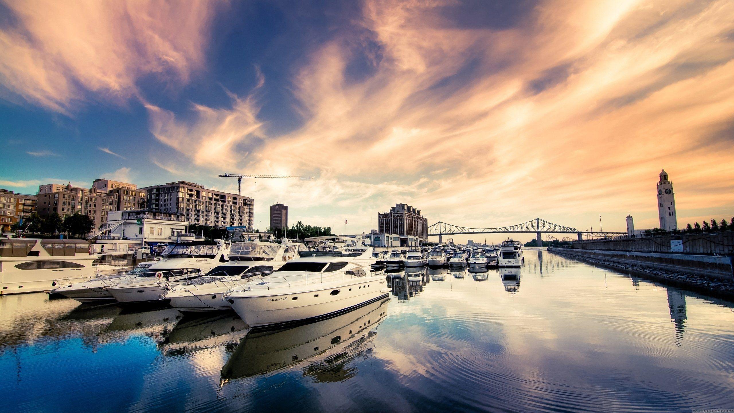 Boats In The Marina