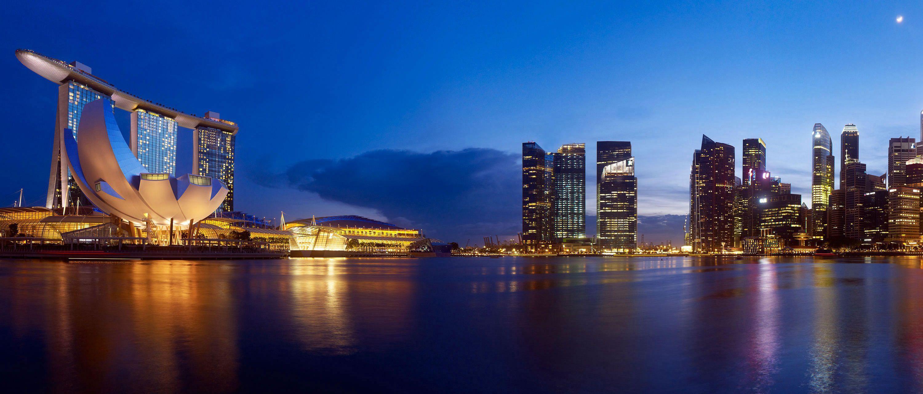 Marina Bay Sands Wallpaper HD Wallpaper