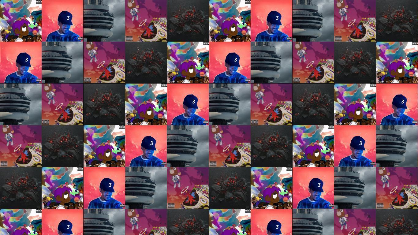Lil Uzi Vert Chance Rapper Coloring Book Wallpaper « Tiled Desktop