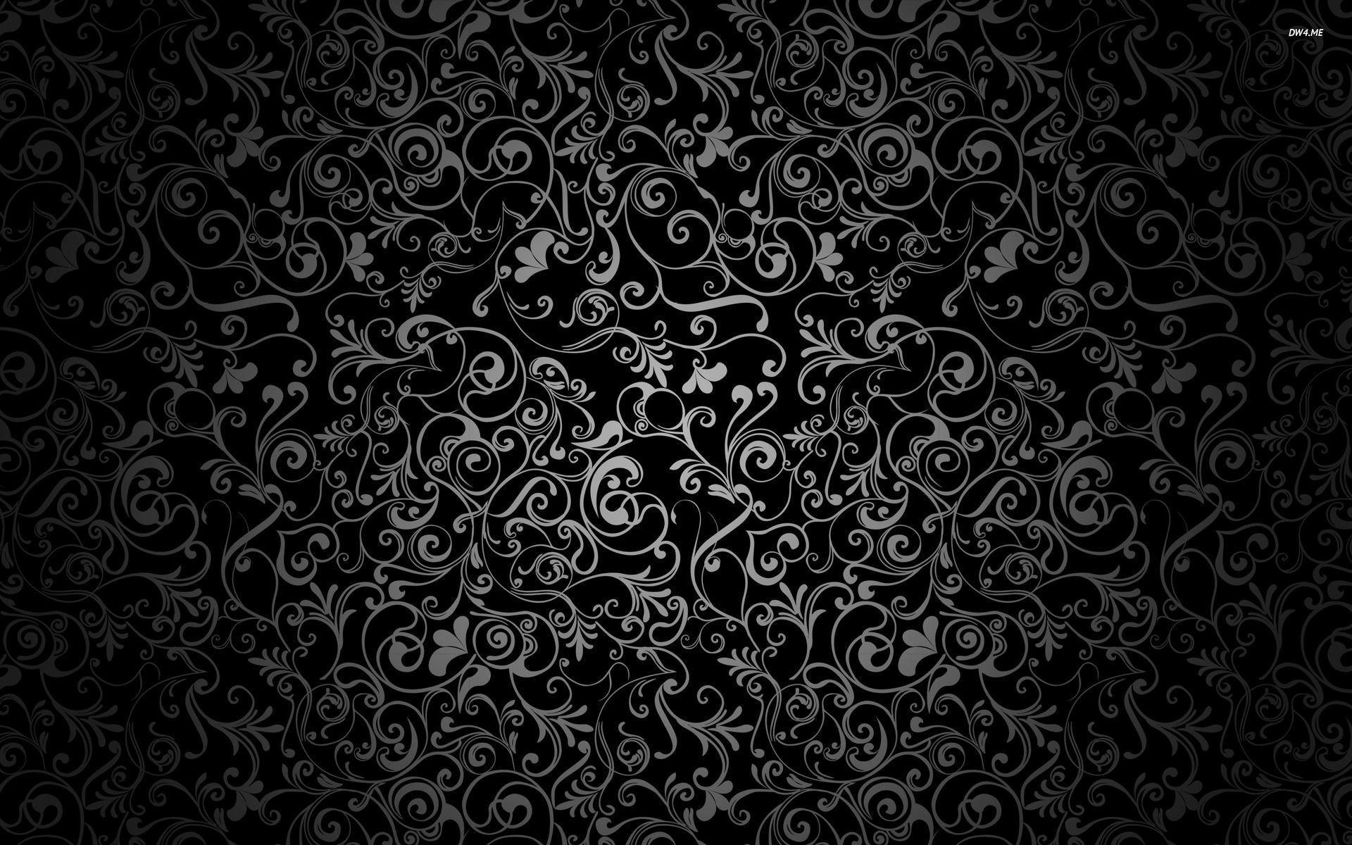 Dark Floral Wallpaper