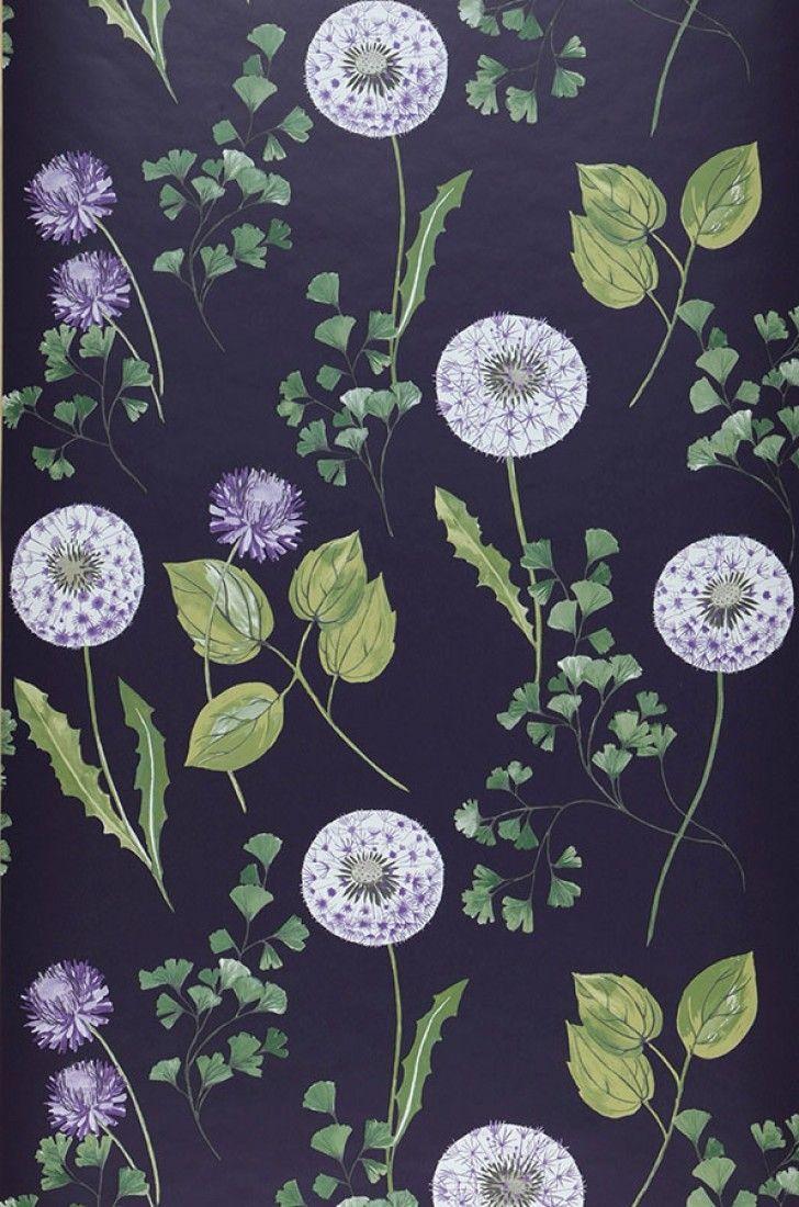 Floral pattern wallpaper ideas. Floral