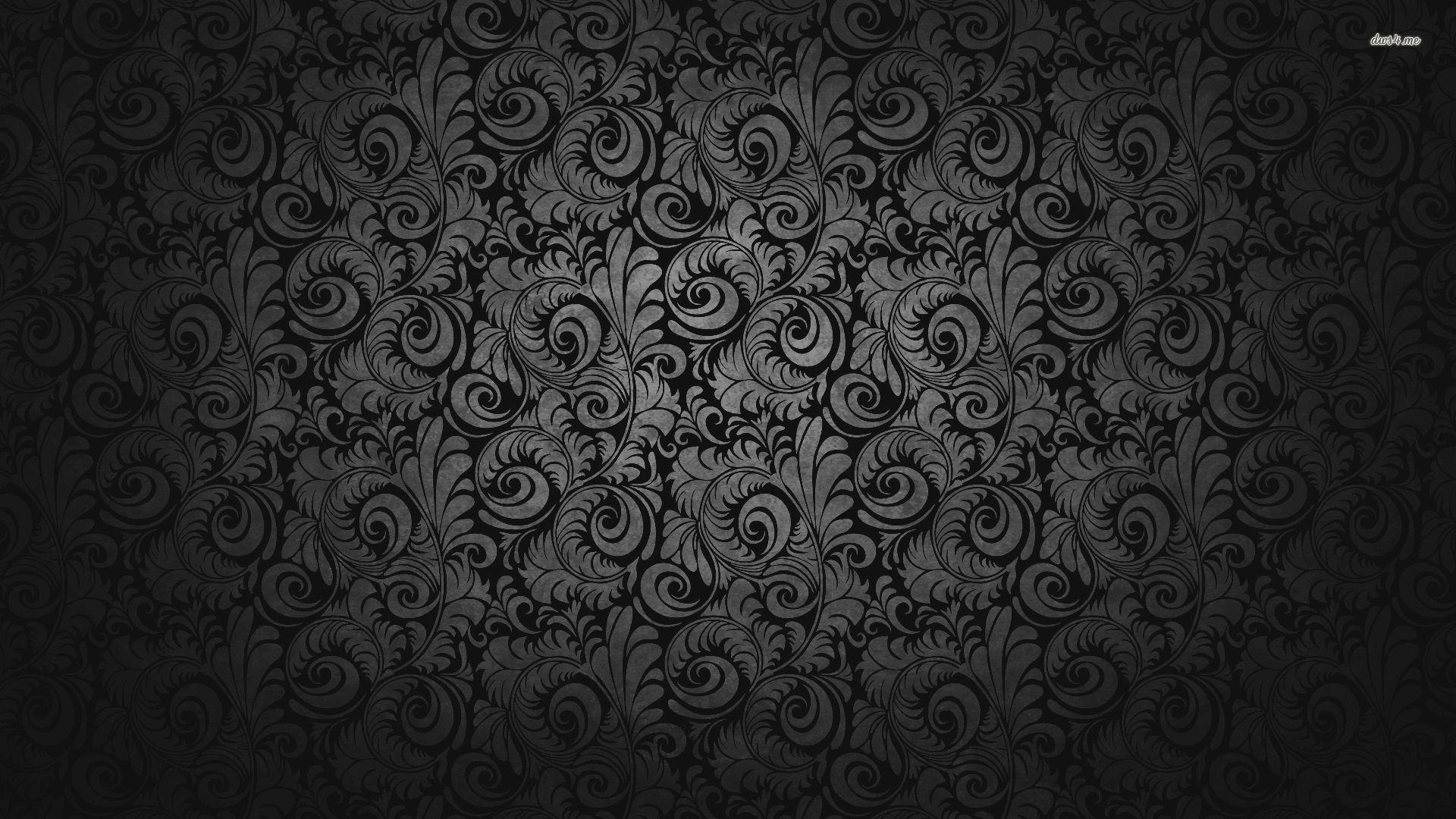 Wallpaper Patterns. Acanthus Fan Wallpaper In Gold And Pearlescent