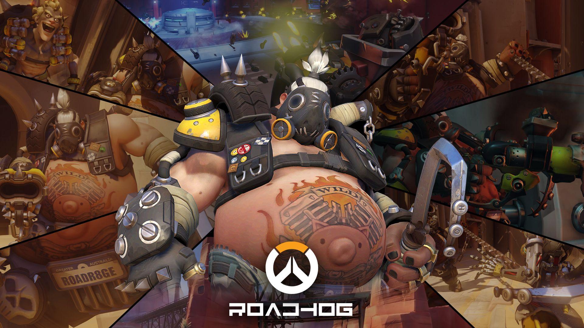 Video Game Overwatch Roadhog Wallpaper. Anime Wallpaper HD