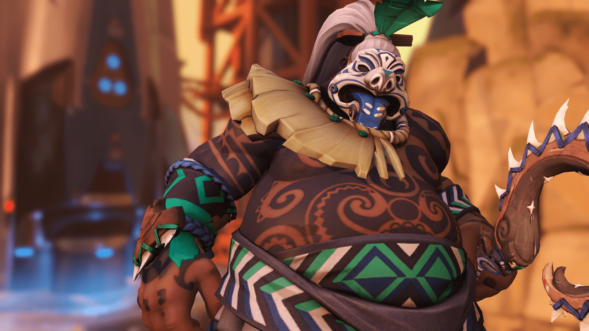 Roadhog (Overwatch) HD Wallpaper. Background