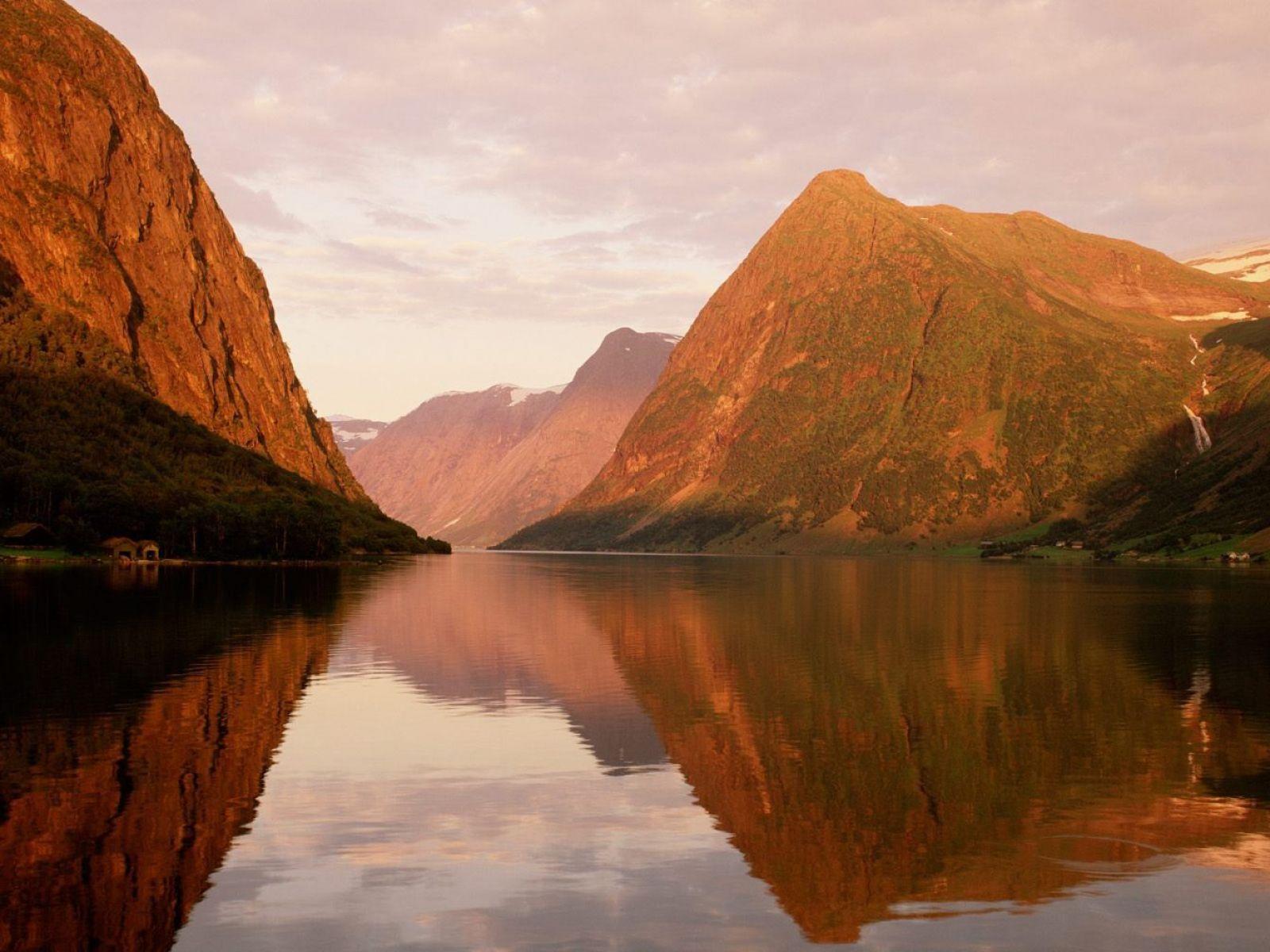 Lake Jostler Norway Scandinavia. HD Nature Wallpaper for Mobile