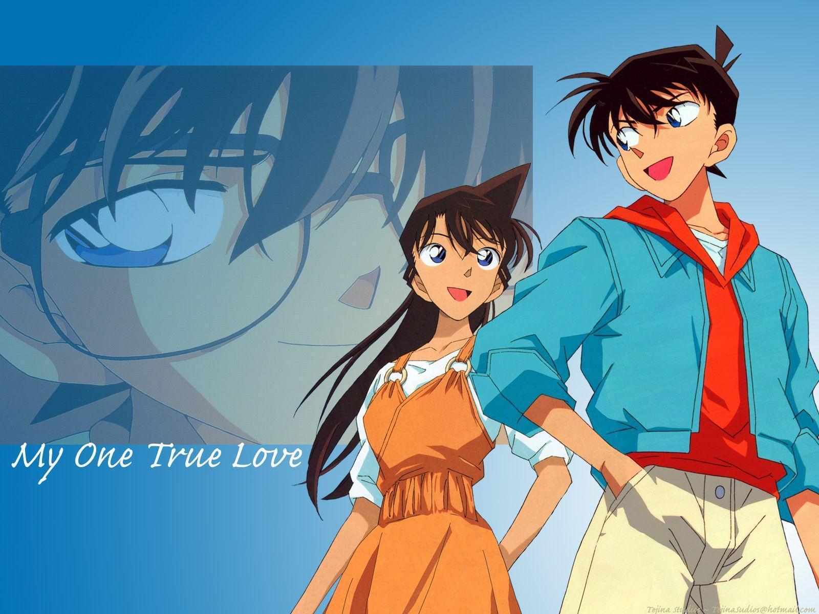 detective conan shinichi kudo and ran