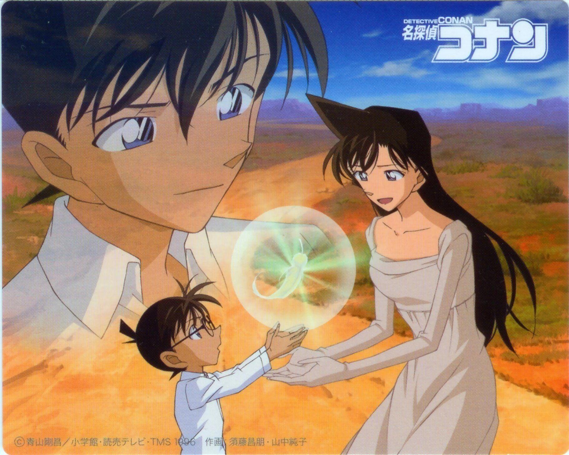 detective conan shinichi kudo and ran