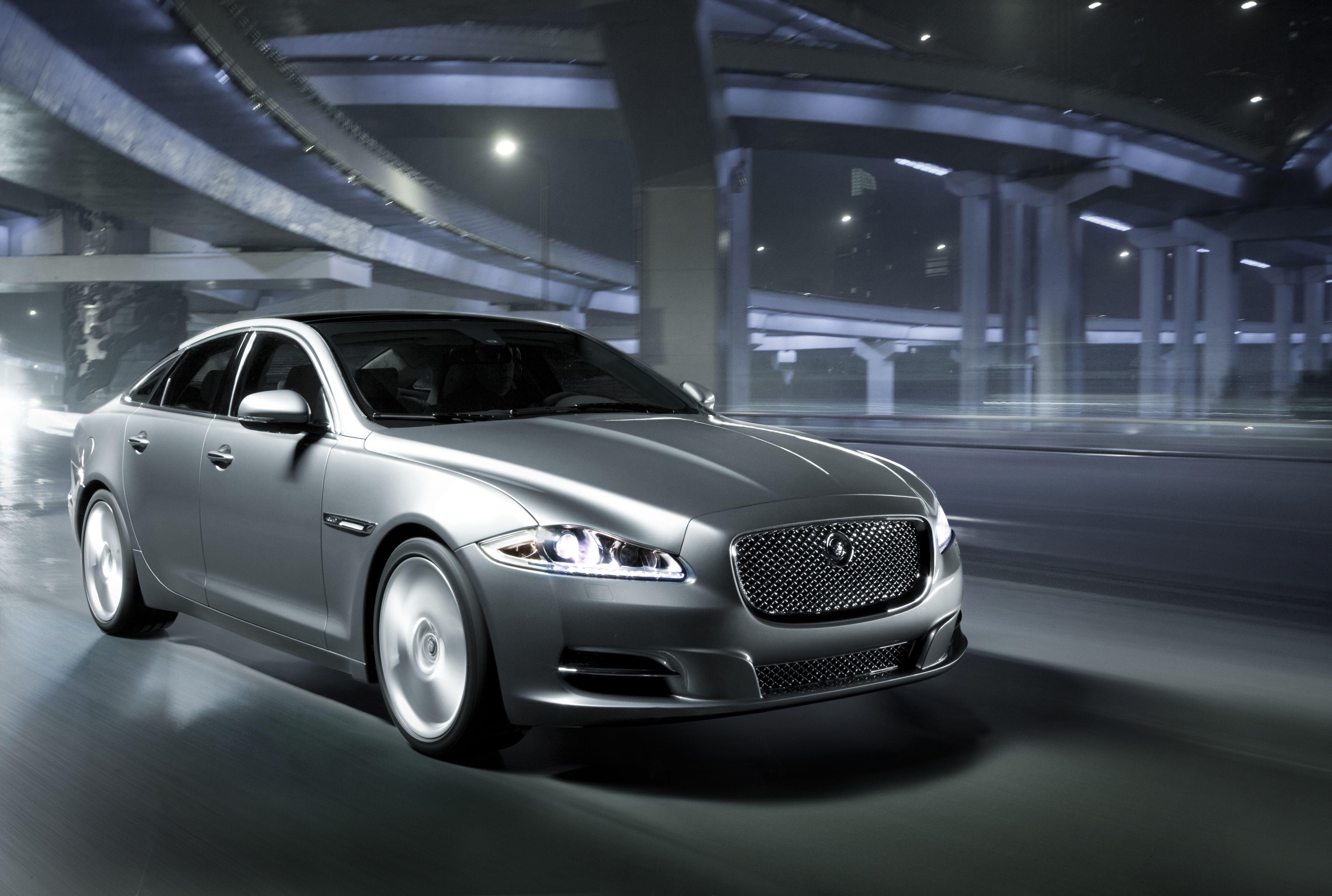 Wallpaper Silver Jaguar Xj Luxury Car Image HD With Cars Download