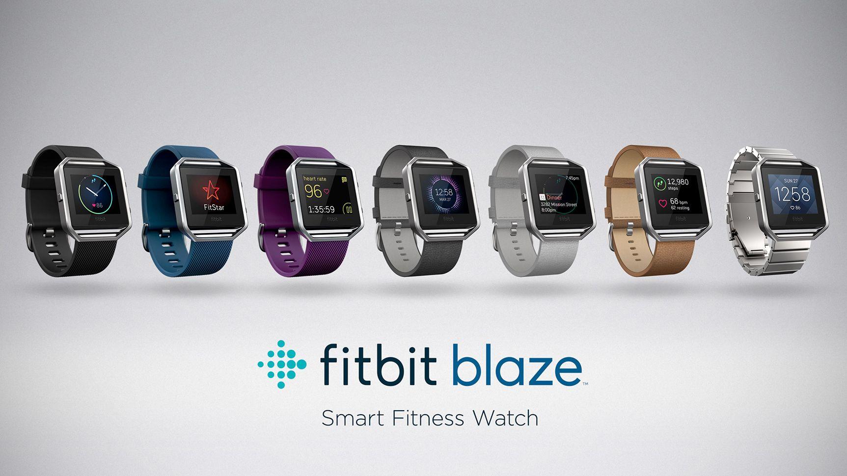 Fitbit unveils new 'Blaze' fitness smartwatches