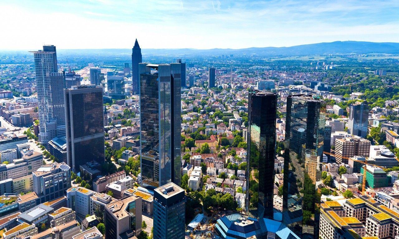 Frankfurt Panorama Wallpaper 2560x1600, Wallpaper13.com