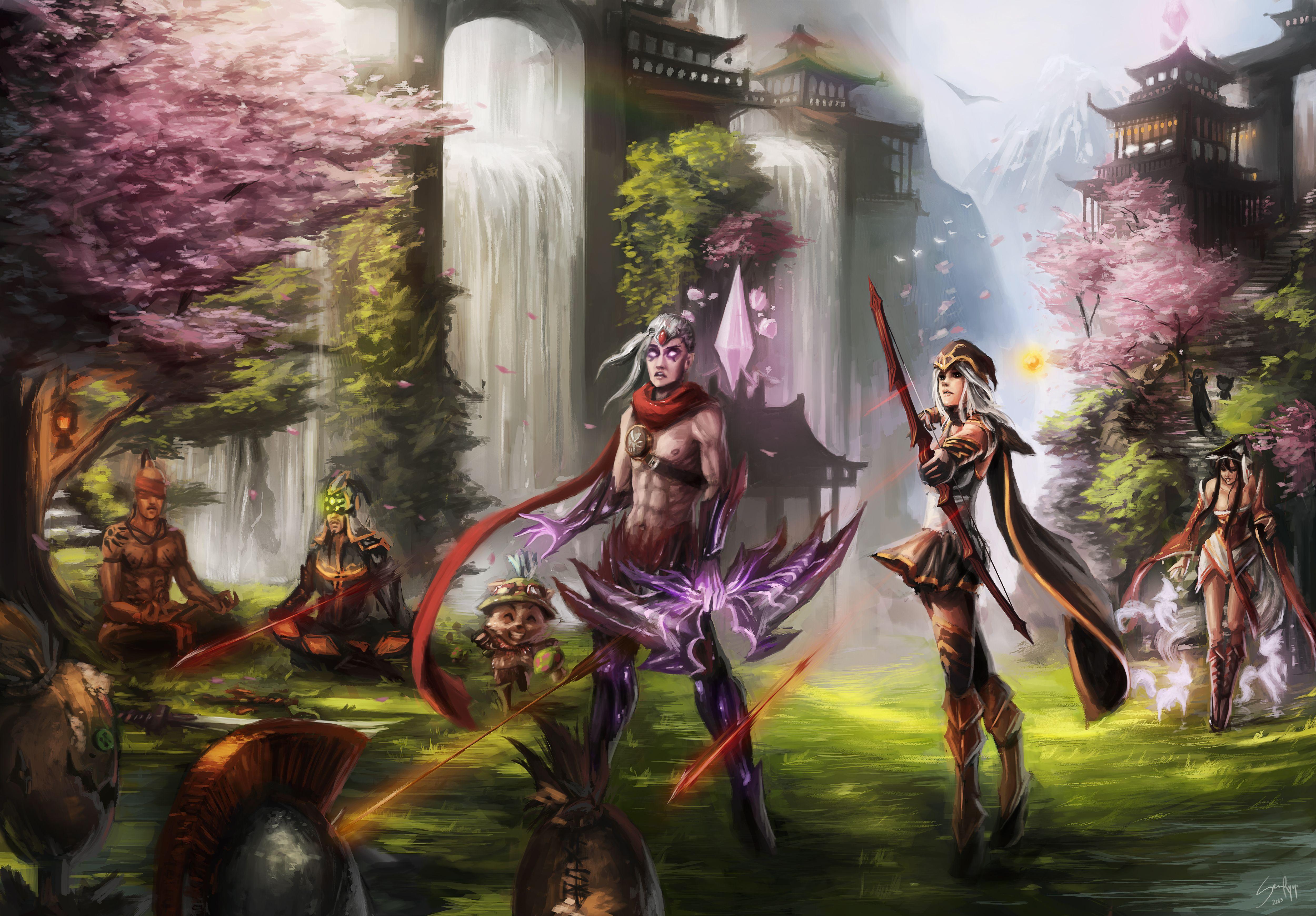 Varus (League Of Legends) HD Wallpaper. Background