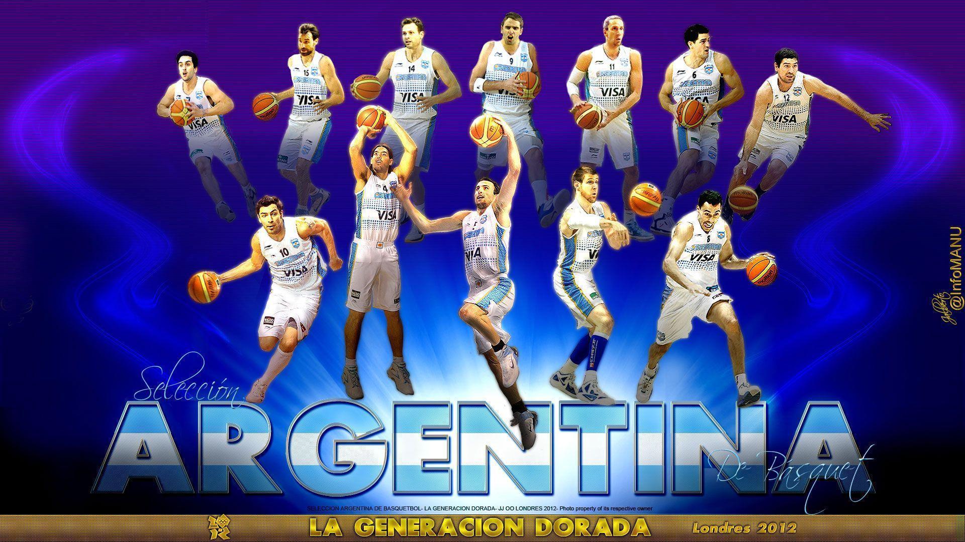 Argentina Basketball Team London 2012 1920×1080 Wallpaper