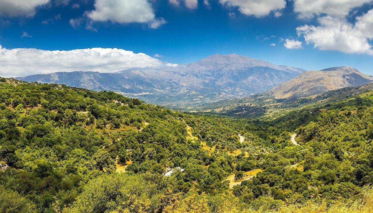 Wallpaper Crete Nature Mountains Forests Landscape photography