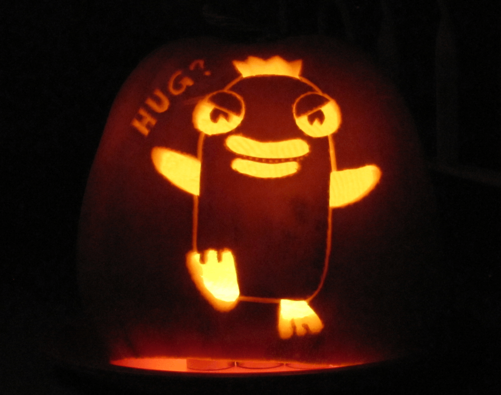 Evil Ducky Momo Pumpkin