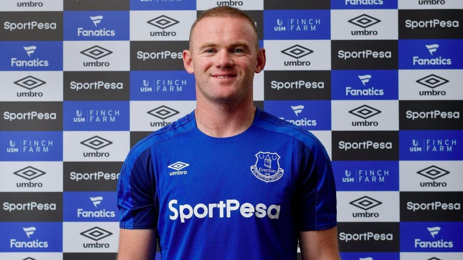 Wayne Rooney admits wearing Everton pyjamas