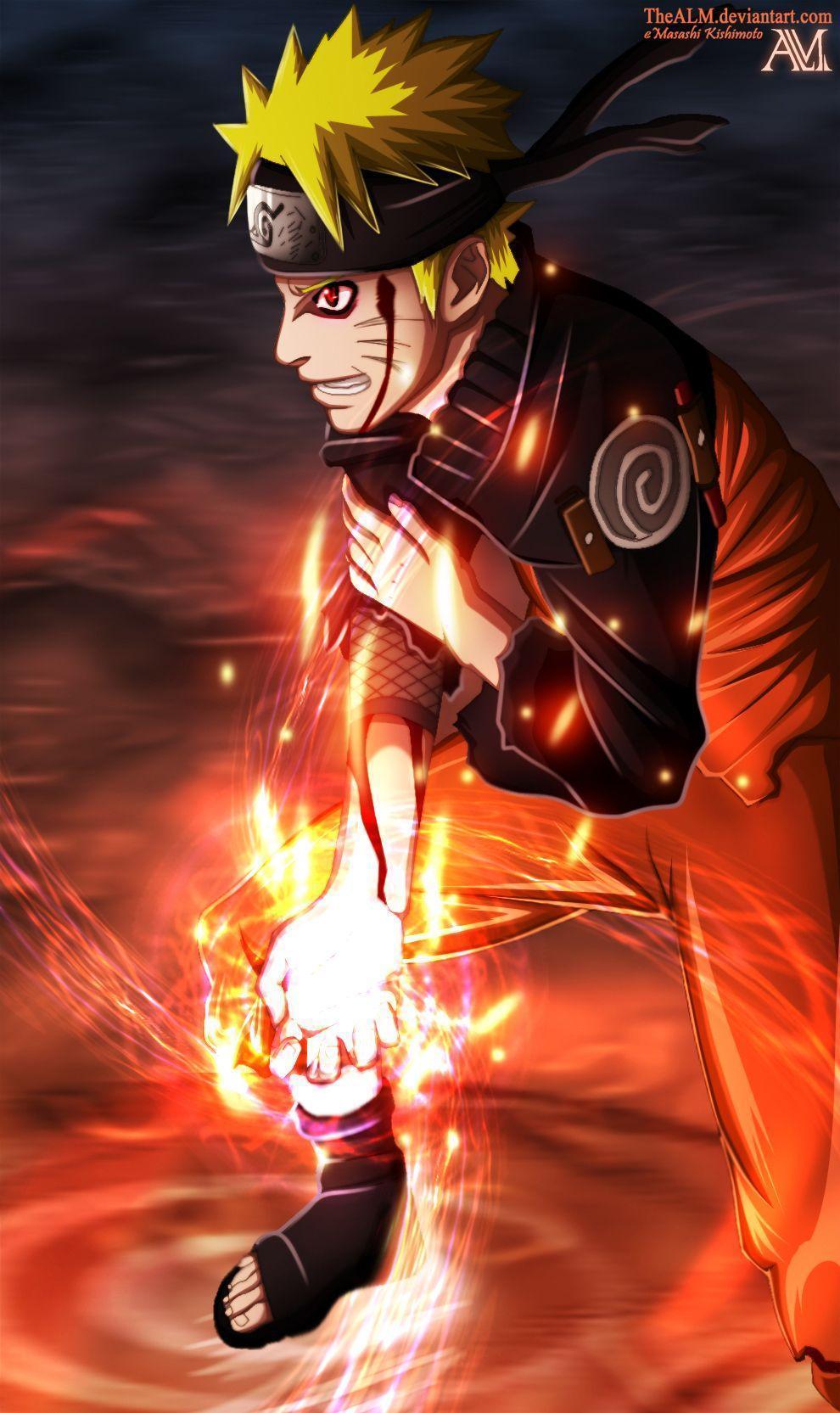 Naruto Kyubi Rasengan